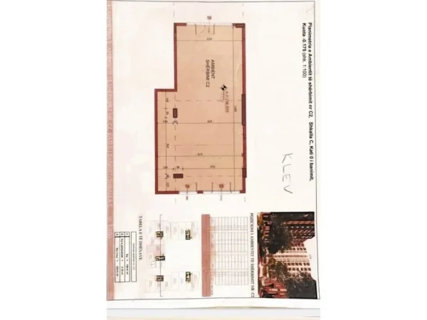 Tirane, shes ambjent biznesi Kati 0, 130 m² 520.000 € (KOMPLEKSI ZIRKON)