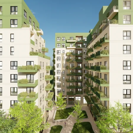 Tirane, shitet apartament 1+1+Ballkon Kati 5, 64 m² 109.700 € (Rruga 21 Dhjetori)