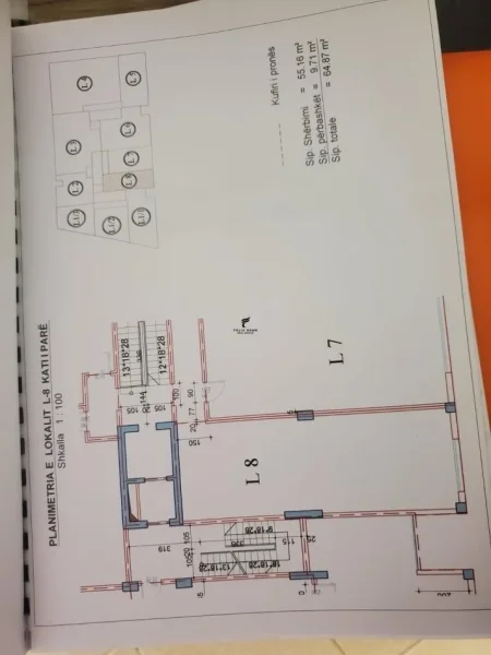 Tirane, jepet me qera zyre Kati 1, 300 m² 2.400 € (KOMUNA E PARISIT)