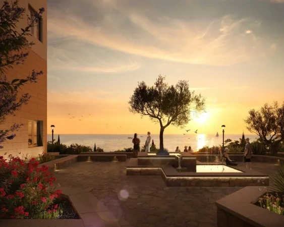 Dhermi - Palase, shitet apartament 1+1+Ballkon Kati 2, 67 m² 187.570 € (drimadhe)