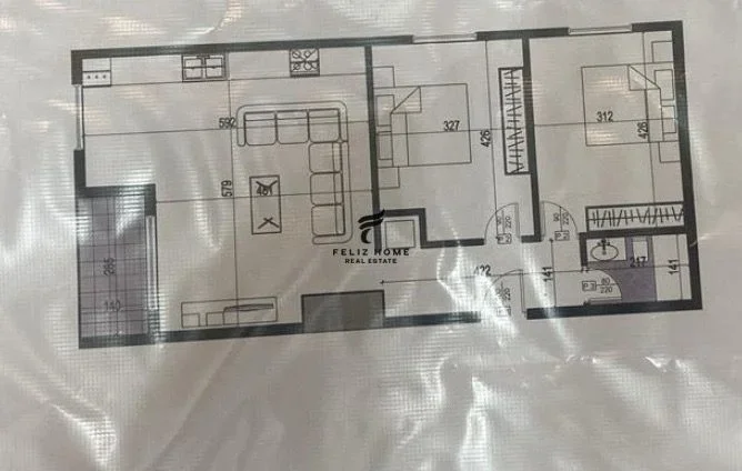 Tirane, shitet apartament 2+1+Ballkon Kati 8, 91 m² 150.000 € (SHKOZE)