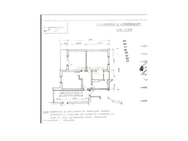 Tirane, shitet apartament 2+1 Kati 4, 75 m² 120.000 € (brryli)