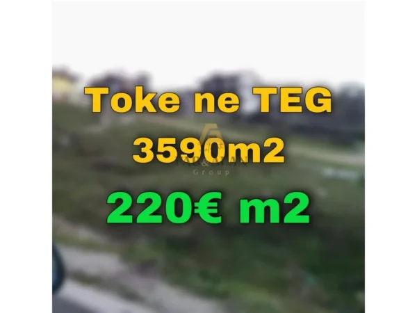 Tirane, shitet toke , 3.590 m² 790.000 € (Prane TEG)