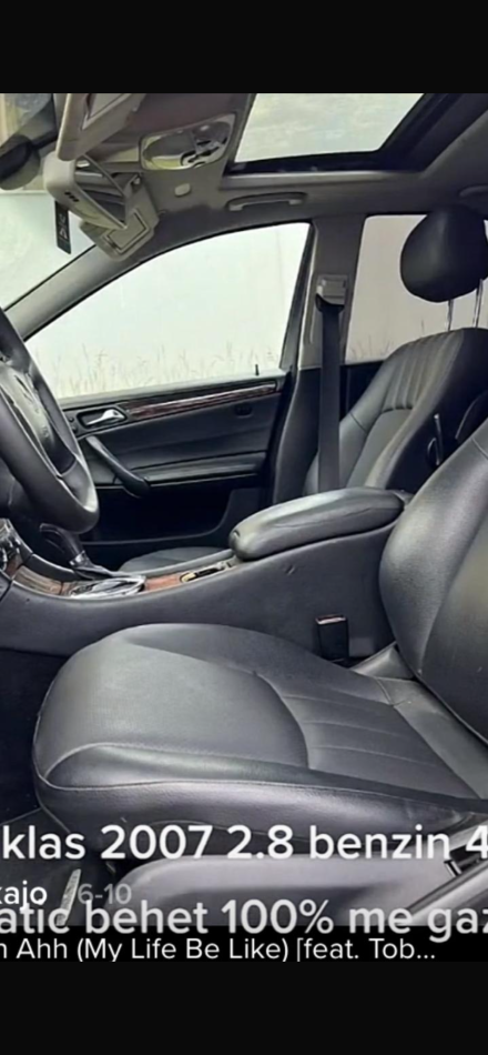 Durres, shitet makine Mercedez-Benz Benzin, gri metalizato automatik Kondicioner 26.000 km 5.000 €