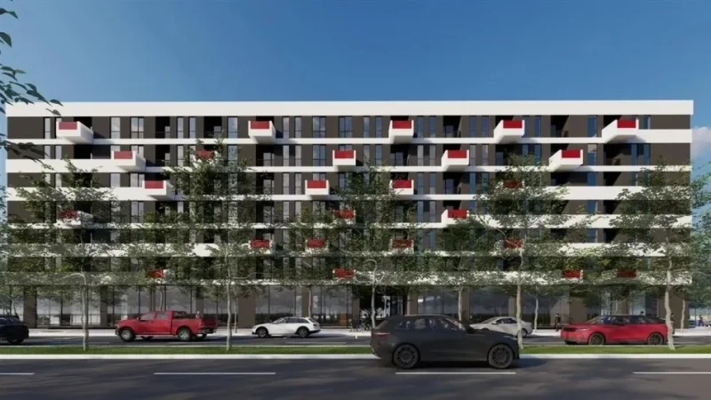 Tirane, shitet apartament 1+1+Ballkon Kati 2, 65 m² 48200 € (Kamez)