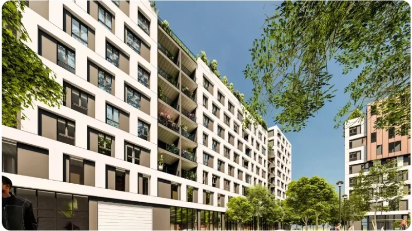 Shqiperi, shitet apartament 1+1+Aneks+Ballkon Kati 3, 68 m² 142.500 € (Bulevardi i Ri)