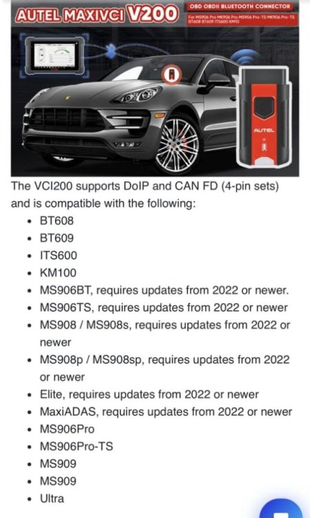 Durres, shes Autel VCI 200 134 €