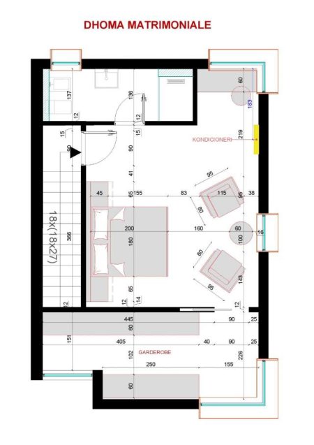 Tirane, shitet apartament duplex 3+1+BLK Kati 0, 177 m² 215.000 Euro (Kombinat)