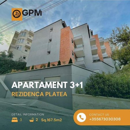 Tirane, shitet apartament 3+1 Kati 1, 168 m² 1.400 Euro/m2
