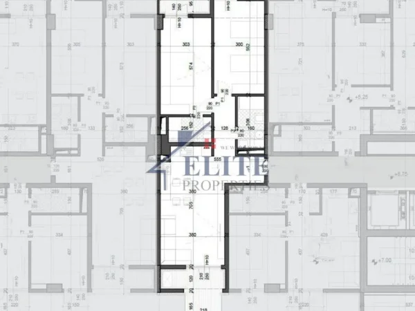 Tirane, shitet apartament 2+1+Ballkon Kati 2, 169.806 m² 169.806 € (Fusha e Aviacionit)