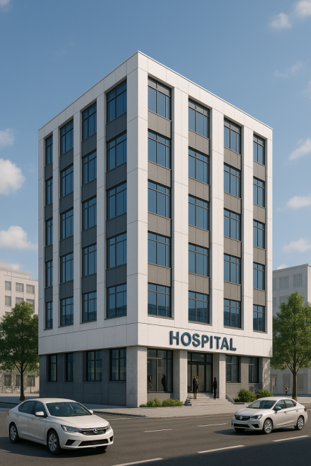 Godine per shitje njesi Rruga Spitalit , prane pediatrise 461+435 m2 truall