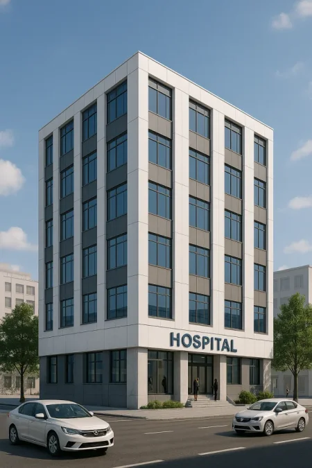 Godine per shitje njesi Rruga Spitalit , prane pediatrise 441+435 m2 truall