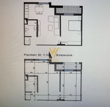 Durres, shitet apartament 1+1+Ballkon Kati 3, 73 m² 80.800 € (GOLEM)