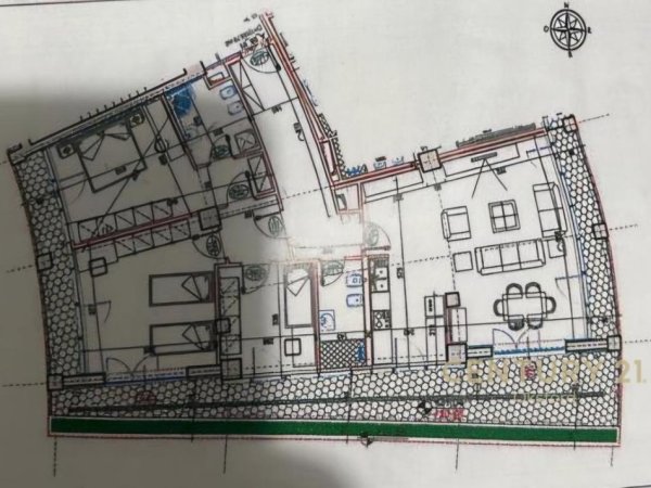 Tirane, jepet me qera ambjent biznesi Kati 6, 215 m² 2.500 € (LAKE VIEW)