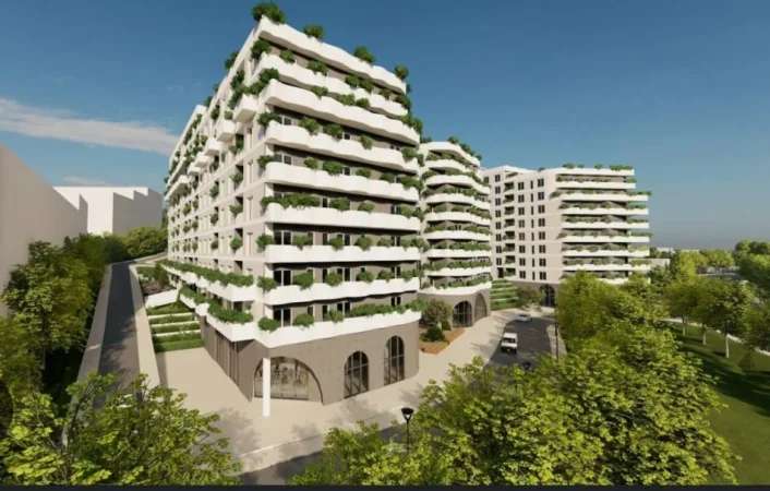 Tirane, shitet 1+1 Kati 2, 74 m² 84.985 € (Paskuqan)