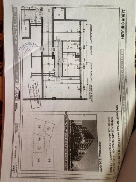 Tirane, Shitet Apartament 2+1+2 Kati 7, 108 m² 137.000 € (Astrit Losha)