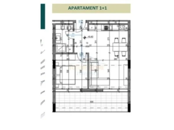 Vlore, shitet apartament 1+1+Ballkon Kati 2, 69 m² 251.604 € (San Nicolas, Palase)