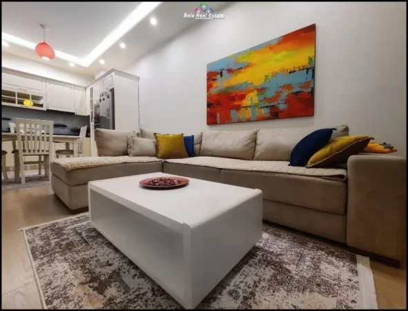 Tirane, jepet me qera apartament 1+1+Ballkon Kati 7, 60 m² 650 € (Komuna e Parisit, Kika 2)