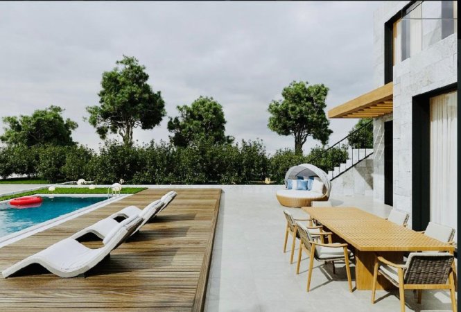 SHITET VILE: 📍 (DHERMI - SAN NICOLAS - PALASE)+3wc+2 Poste Parkimi  -- 258 m² ((928.000 Euro))  🍭