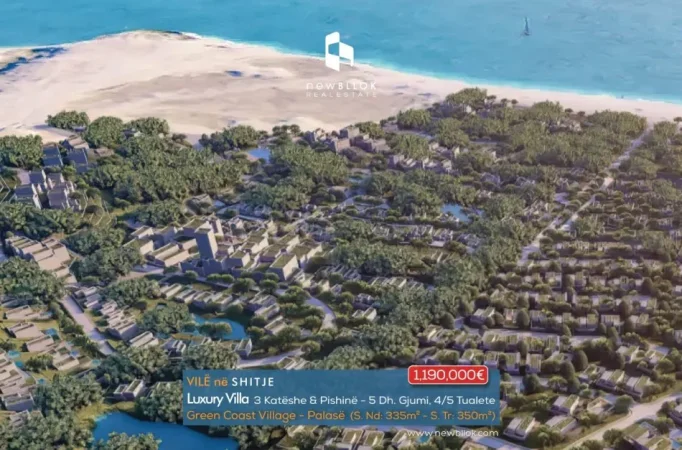 Dhermi - Palase, shes Vile 2+1 Kati 2, 335 m² 1.190.000 € (GREEN COAST VILLAGE - Pamje e Plote nga Deti)