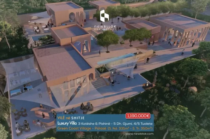 Dhermi - Palase, shes Vile 2+1 Kati 2, 335 m² 1.190.000 € (GREEN COAST VILLAGE - Pamje e Plote nga Deti)