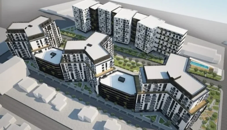 Tirane, shitet apartament 1+1 Kati 11, 79 m² 123.000 € (Ish fusha aviacionit)