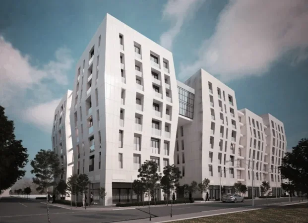 Tirane, shes apartament 2+1 Kati 7, 99.07 m² 154.650 € (Xhanfize Keko)