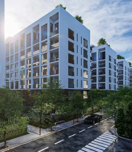 Golem, shes apartament 1+1+Ballkon Kati 1, 79 m² 95.000 € (Liburna Residence, Golem)