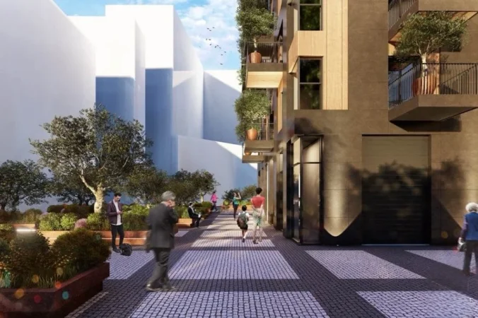 Tirane, shitet apartament 1+1 , 60 m² (Sheshi Skenderbej)