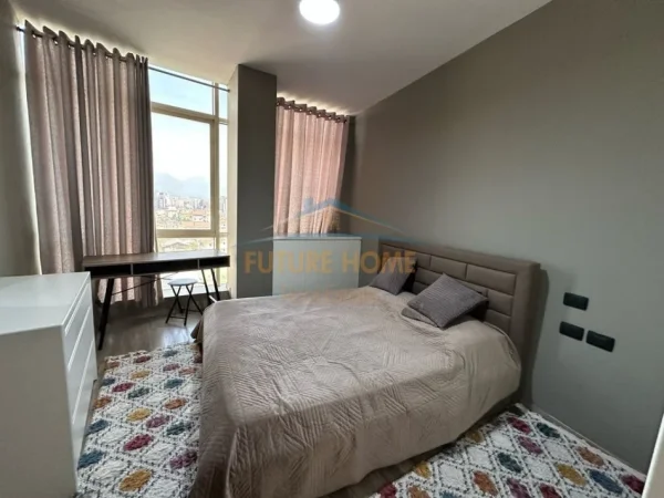 Tirane, jepet me qera apartament 1+1+Ballkon Kati 6, 59 m² 450 € (Unaza e Re)