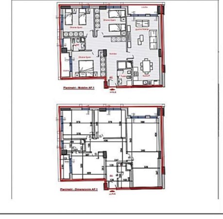 Tirane, shitet apartament 2+1 Kati 1, 142 m² 1.400 Euro/m2 (Rruga Jordan Misja)