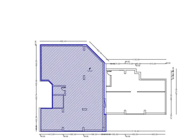 Tirane, shitet dyqan Kati 0, 186 m² 950.000 € (LAPRAKE)