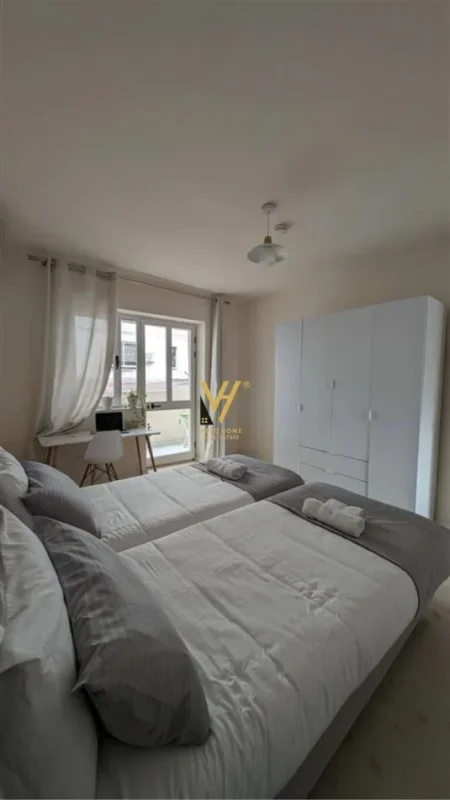 Tirane, jepet me qera apartament 1+1+Ballkon Kati 2, 55 m² 600 € (STACIONI TRENIT)