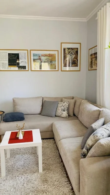 Tirane, jepet me qera apartament 2+1 Kati 3, 90 m² 650 € (21 DHJETORI)