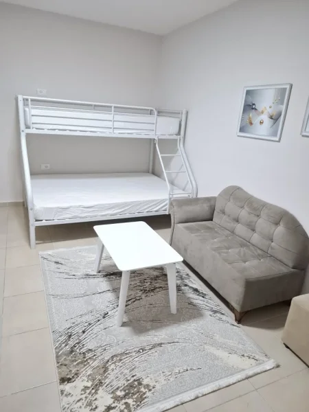 Tirane, jepet me qera garsonier 1+1 Kati 1, 25 m² 330 € (21 DHJETORI)