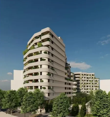 Tirane, shitet apartament 2+1+Ballkon Kati 7, 84 m² 92.620 € (Aluna Residence)