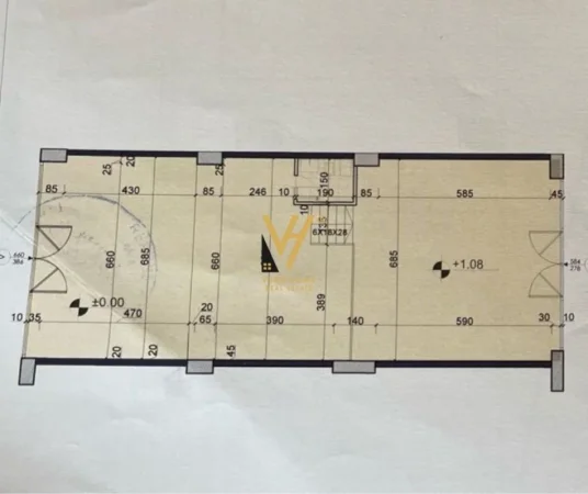 Tirane, shitet dyqan Kati 0, 125 m² 425.000 € (KINOSTUDIO)