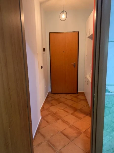 Tirane, jepet me qera apartament 1+1+Ballkon Kati 8, 65 m² 480 € (Stacioni Trenit ,Kompleksi Panorama prane Shkolles Harry Fultz)