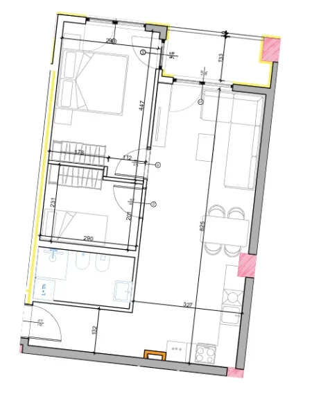 Tirane, shes apartament 2+1+Ballkon Kati 7, 84 m² 92.600 € (Aluna Residence)
