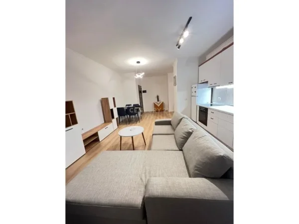 Tirane, jepet me qera apartament 1+1 Kati 7, 60 m² 400 € (Fresku)