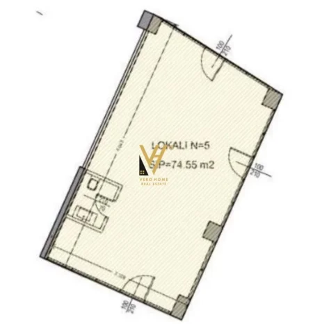 Tirane, shitet dyqan Kati 0, 74 m² 410.000 € (YZBERISHT)