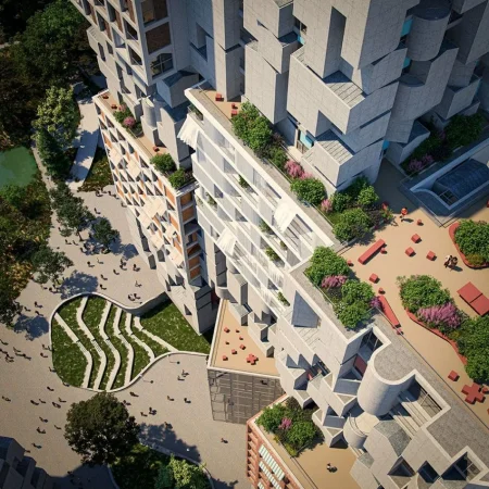 Tirane, shitet apartament 1+1 Kati 9, 96 m² 223.720 € (21 Dhjetori, Rruga Muhamet Gjollesha)