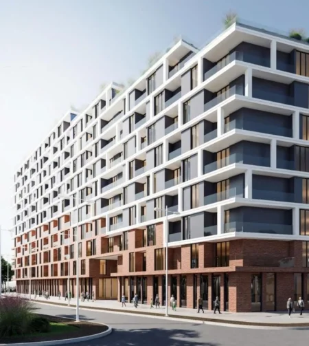 Tirane, shitet apartament 1+1+Ballkon Kati 8, 83 m² 1.150.000 € (Tek Fusha e Aviacionit)