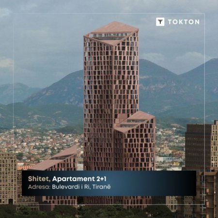 Tirane, shitet apartament 2+1 Kati 6, 111 m² 277.250 € (Bulevardi i Ri, Tiranë, TT 2000)