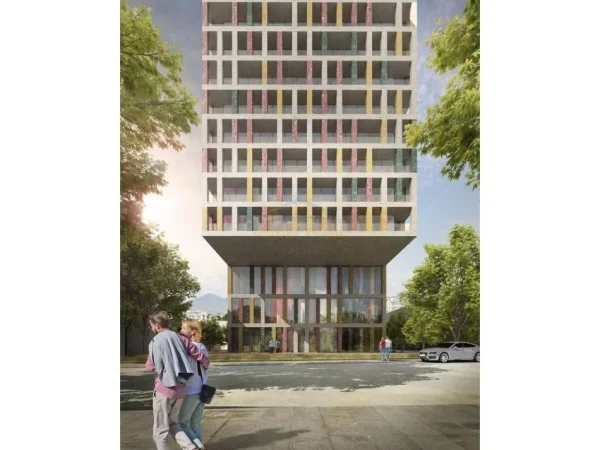 Tirane, shitet apartament 2+1+Ballkon Kati 5, 101 m² 201.600 € (Rruga Asim Vokshi)