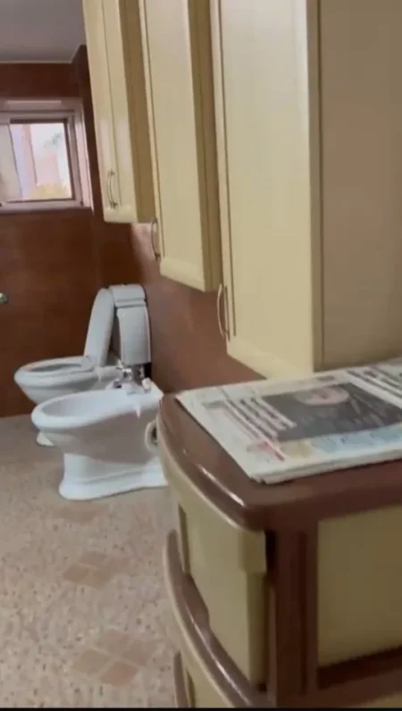 Tirane, jepet me qera apartament 1+1 Kati 1, 55 m² 250 € (Rr. Sali Nivica te ish tregu elektrik)