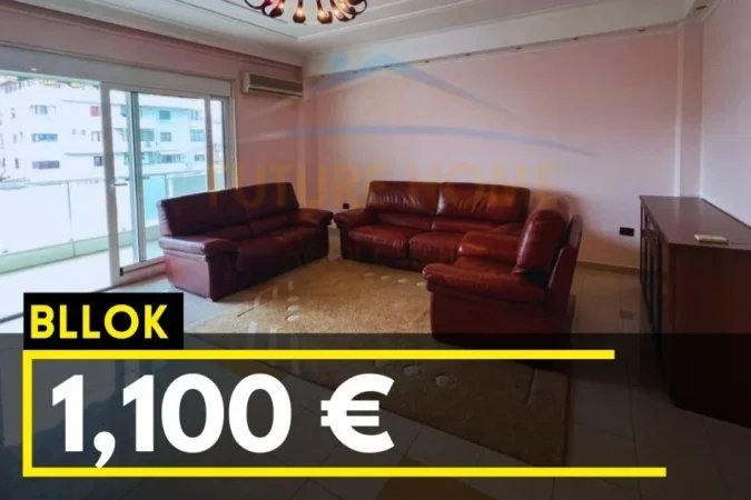 Tirane, jepet me qera apartament 2+1 Kati 6, 116 m² 1.100 € (Bllok prane LSI)
