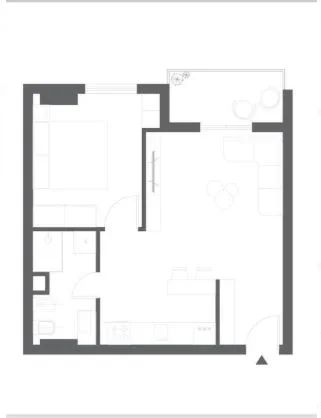 Tirane, shitet apartament 1+1 Kati 7, 60 m² 88.000 € (Shitet Super Apartament 1+1 ne 5 Maji)