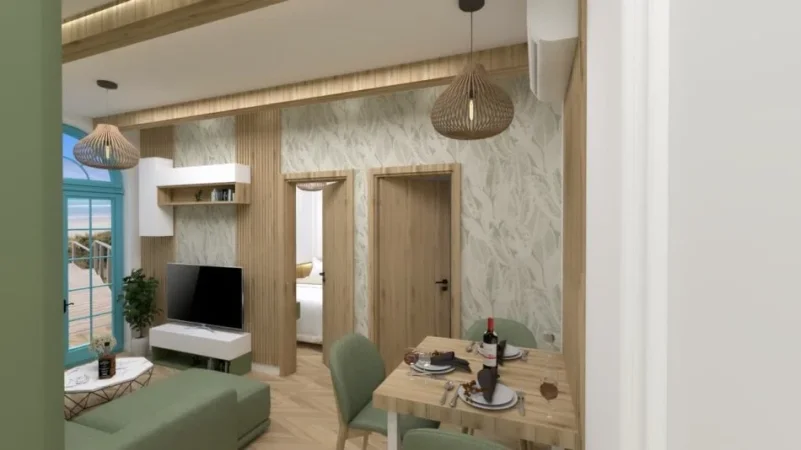 Vlore - Lungomare - Uji i Ftohte, shitet apartament 1+1 , 61 m² 