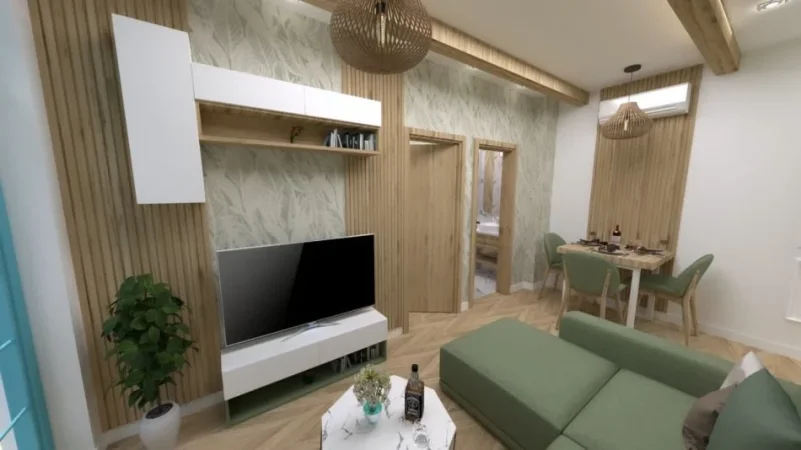 Vlore - Lungomare - Uji i Ftohte, shitet apartament 1+1 , 61 m² 